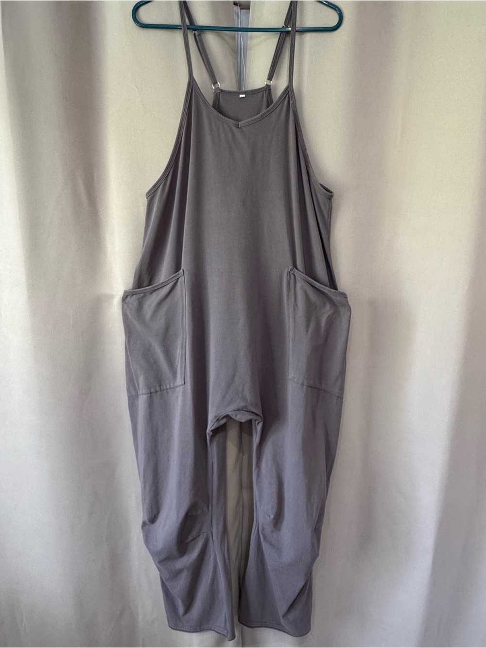 Relaxed Baggy Overalls Jumpers with Adjustable Straps and Pockets